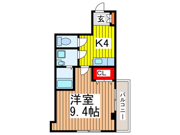 アーバンサイドⅠの物件間取画像